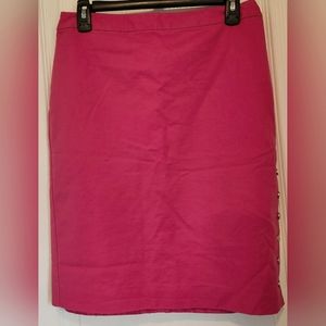 EUC Worthington pink pencil skirt Size 10p